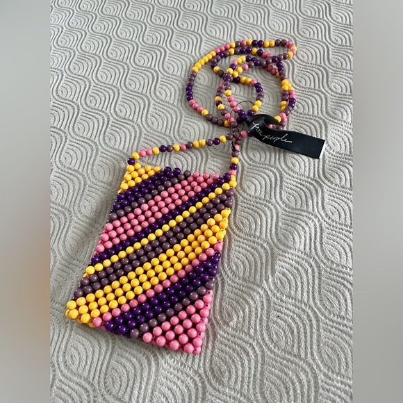 🆕 Free People Astrid Mimi crossbody bag in wild berry - Picture 6 of 9